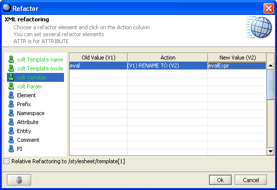 xslt refactoring